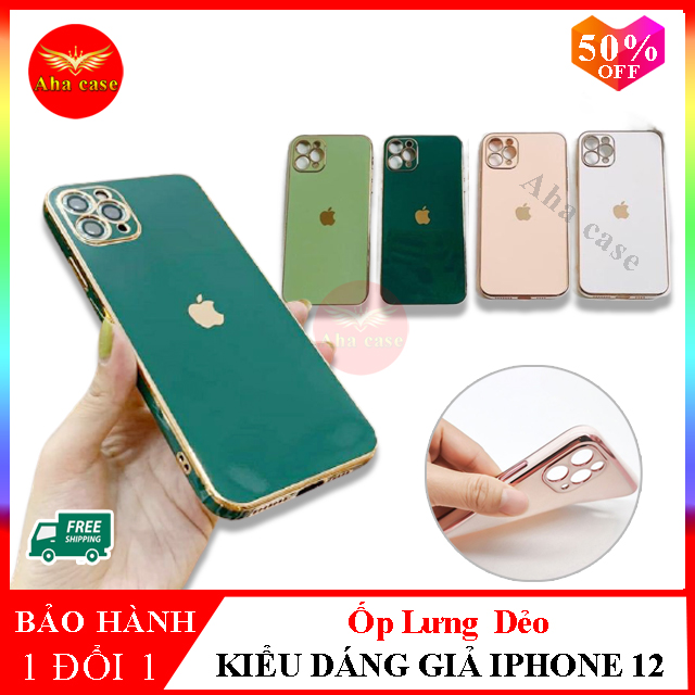 Ốp lưng iphone - Ốp lưng kiểu dáng iphone 12 dành cho các dòng máy 6plus, 6splus, 7plus, 8plus, x, xs, xsmax, 11, 11 pro, 11 pro max, hàng đẹp, sang trọng với kiểu dáng mới lạ