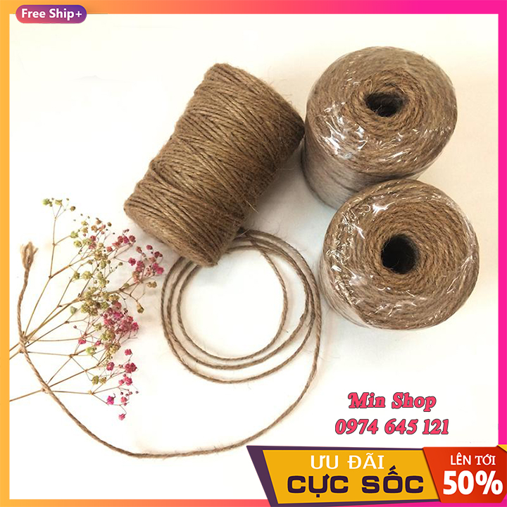 Dây thừng, dây gai, dây cói handmade, thủ công tổng hợp