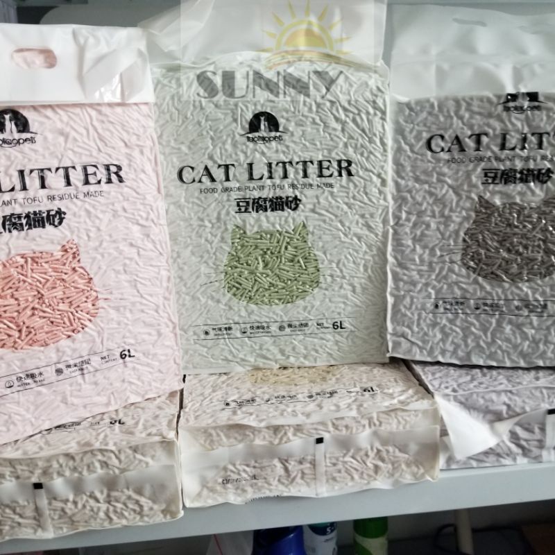 Cát Đậu Nành Taotaopets Tofu Cat Litter 6L Cho Mèo