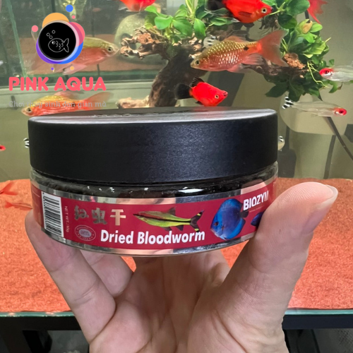 Biozym Dried Bloodworm - Thức ăn cao cấp cho cá cảnh