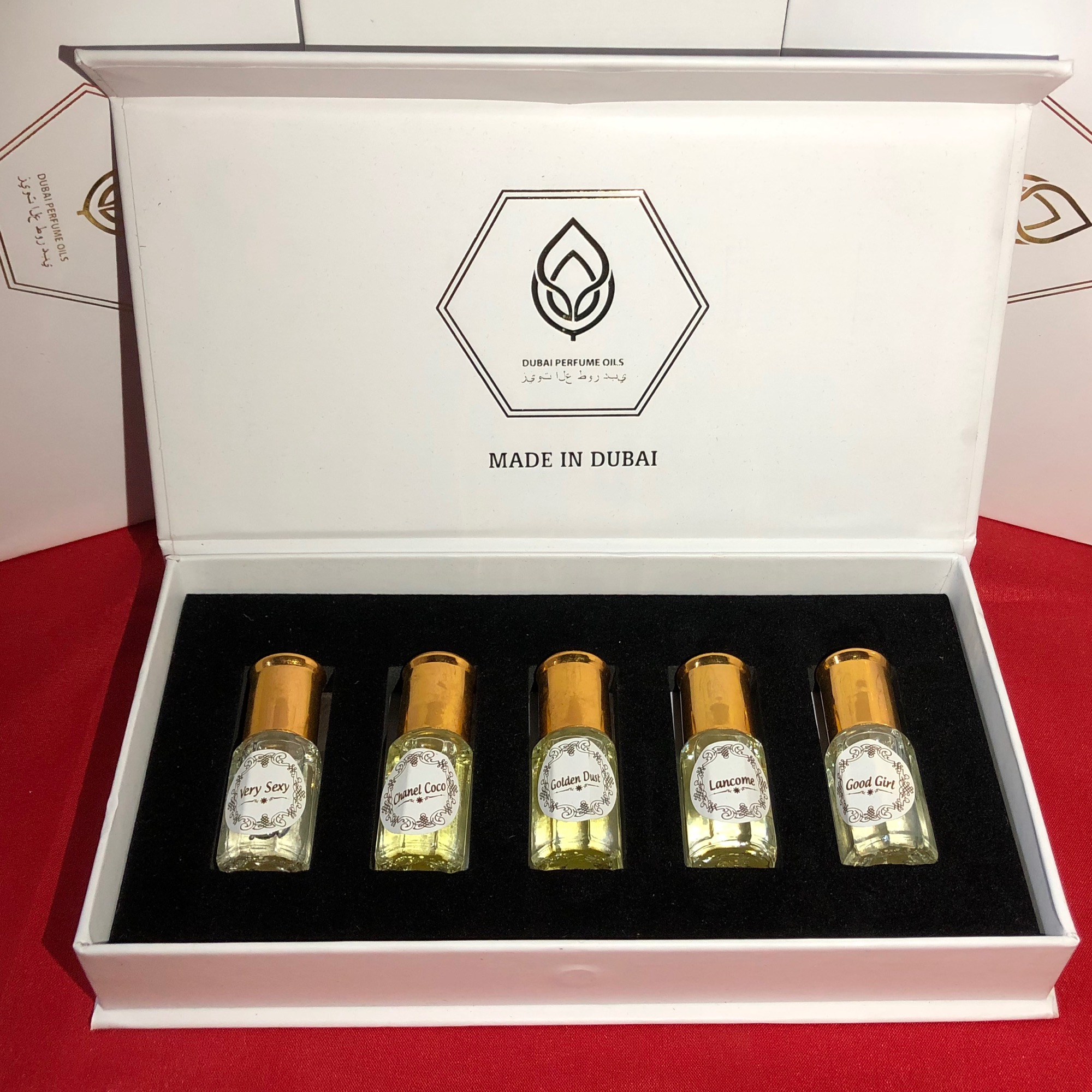 Set 5 mùi tinh dầu nước hoa DUBAI