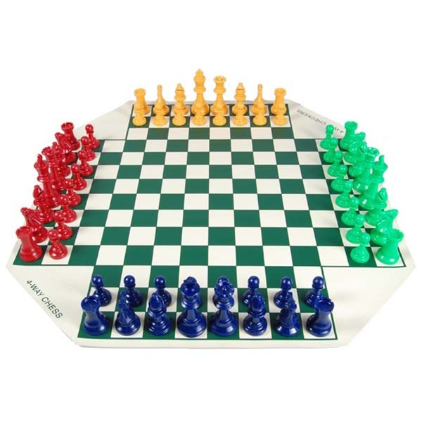 Bộ cờ vua 4 người chơi - cờ vua tay 4 độc đáo thú vị dành cho 2 đến 4