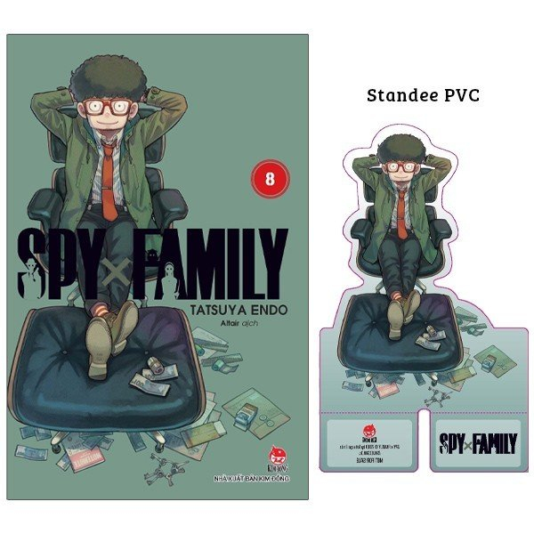 Spy x family: ập 8 - tặng kèm standee pvc