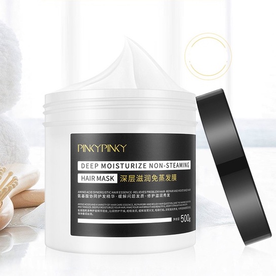 Kem ủ tóc dưỡng tóc siêu mềm mượt pinky pinky 500ml