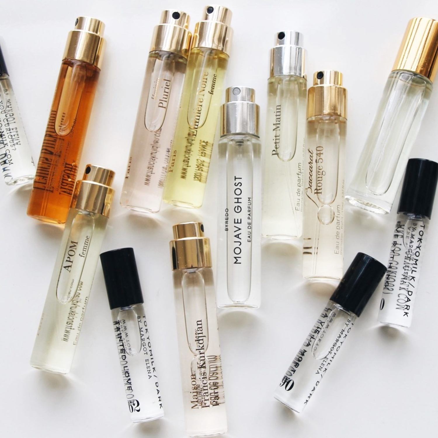 Vial Sample Mẫu thử Nước hoa chính hãng từ các thương hiệu nổi tiếng