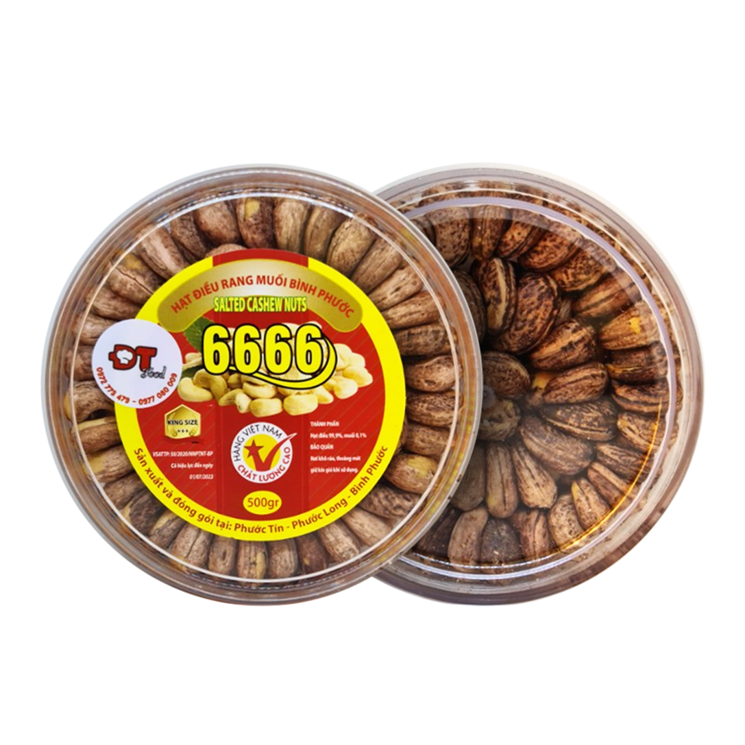1kg hạt điều vỏ lụa rang muối loại 1