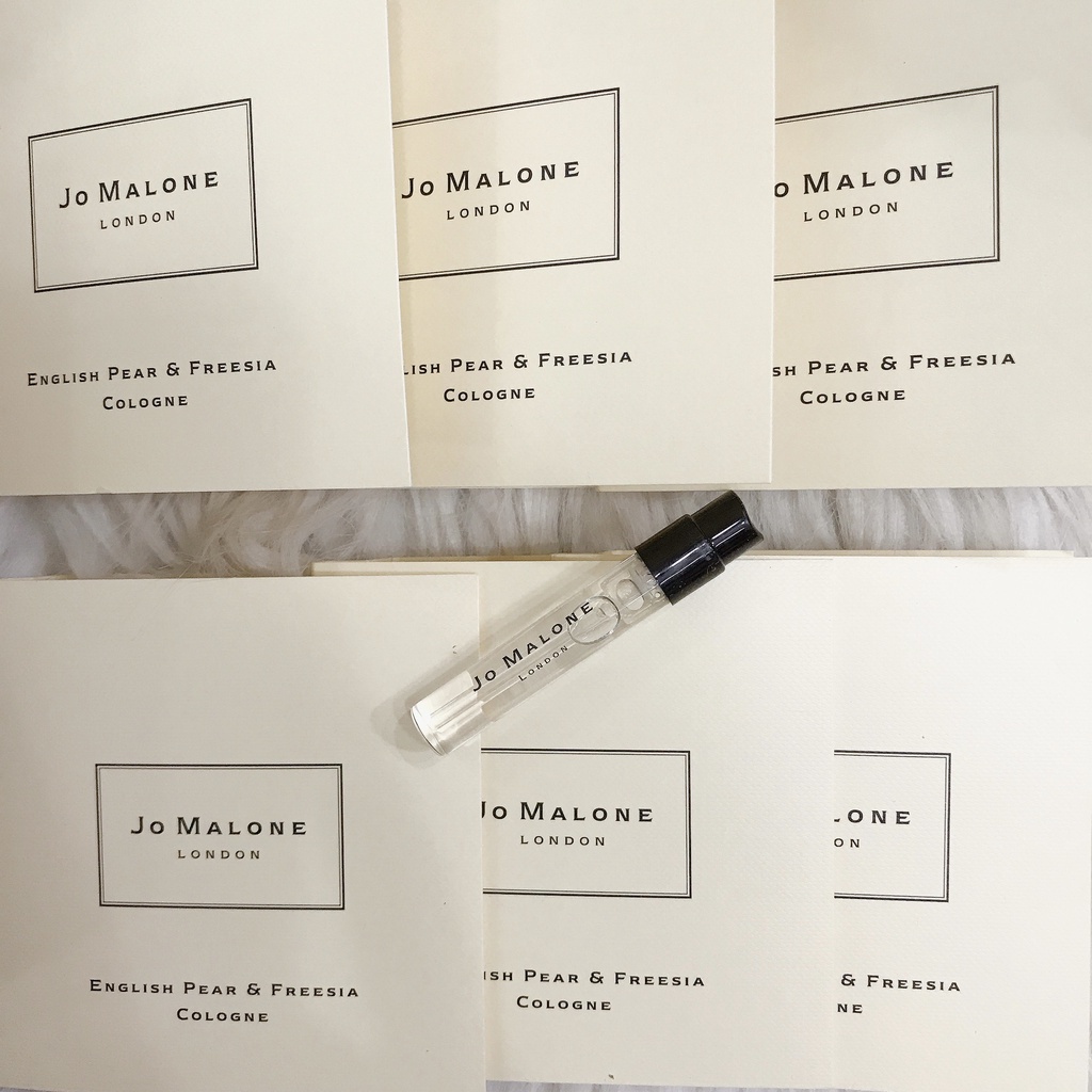 [CÓ BILL US] [AUTH 1000%] Vial Sample Mẫu thử Nước hoa chính hãng - Jo Malone English pear & Freesia 1.5ml