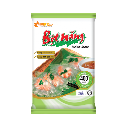 Combo 1 bột năng 400gr +  1 nếp 400gr tài ký