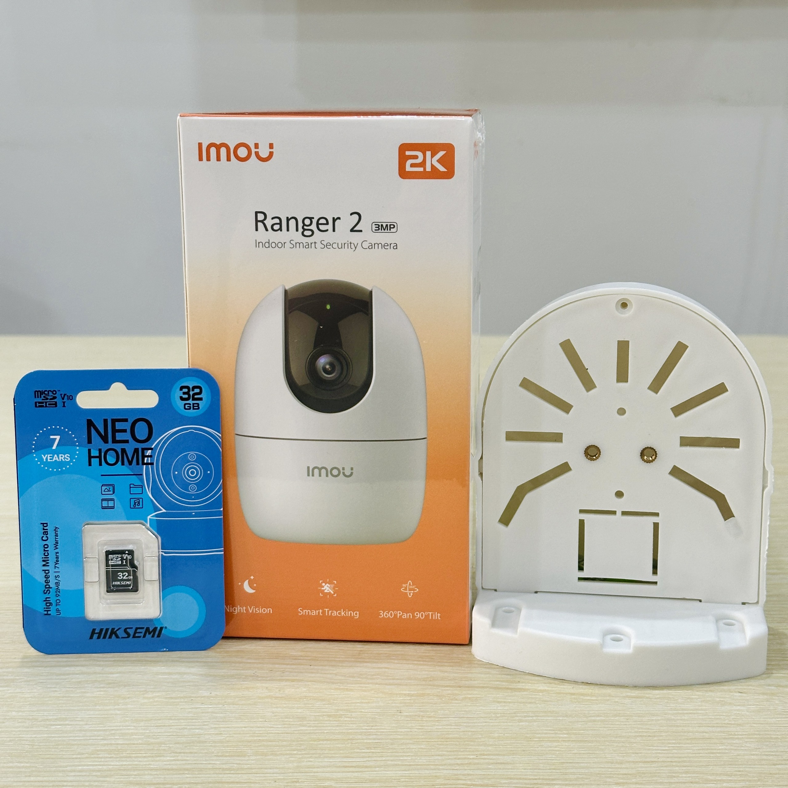 Camera imou a32ep-l 3m qhd 2k xoay 360 độ- đàm thoại 2 chiều- báo động chống trộm- wifi trong nhà chính hãng
