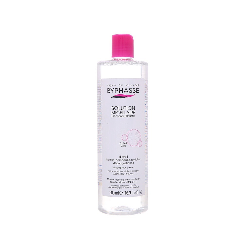 Nước Tẩy Trang Byphasse Make Up Remover 500ml