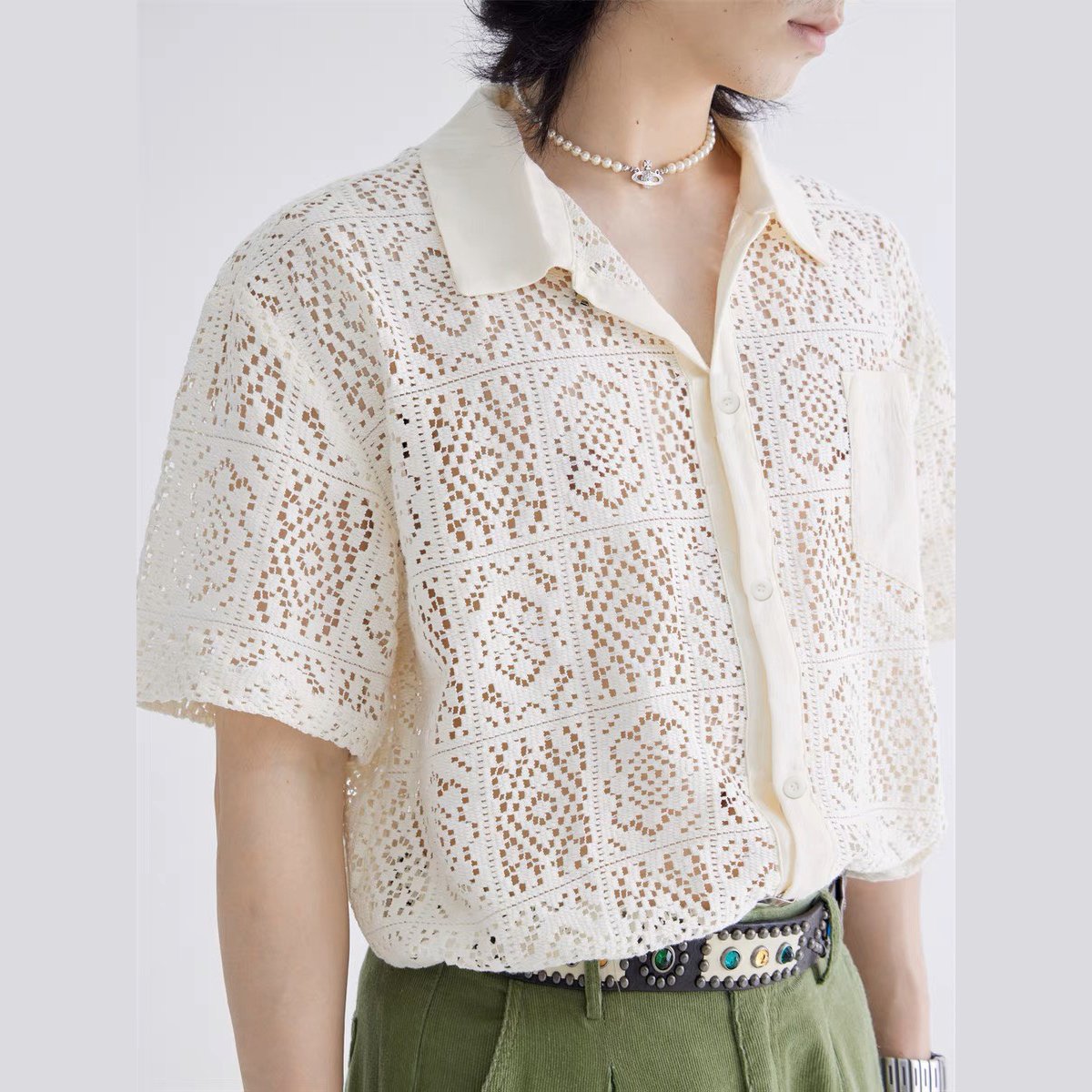 Áo sơ mi Ren nam Elegance cao cấp - Layunisex