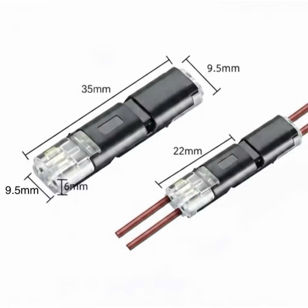 Combo 50 Đầu Nối Dây Điện Siêu Tốc- Không Cần Băng Keo- An Toàn- Tiện Lợi