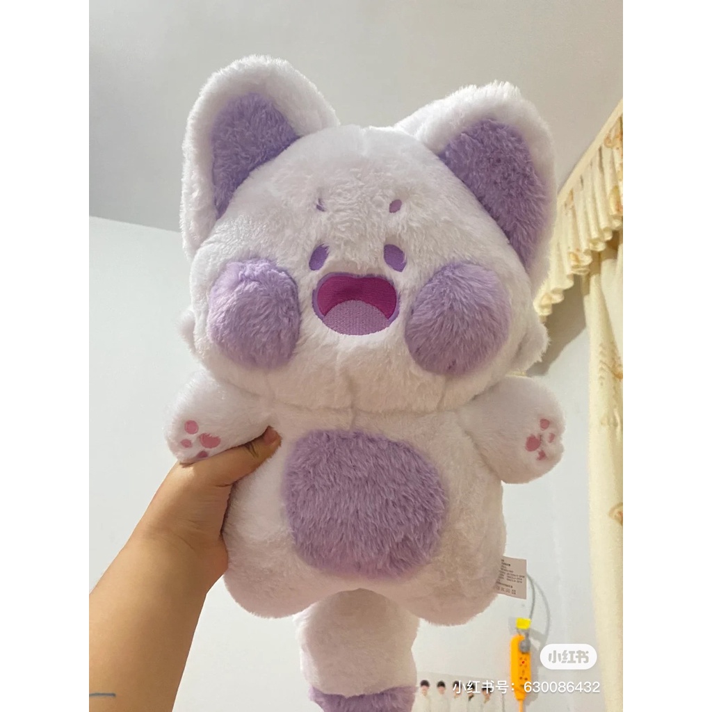 Mèo Dudu. Gấu Bông Mèo Dudu Dễ Thương 4 Màu Full Size Mèo Nhồi Bông Mềm Mại Dễ Thương Cho Bé Và Bạn Gái - SANBEO.VN