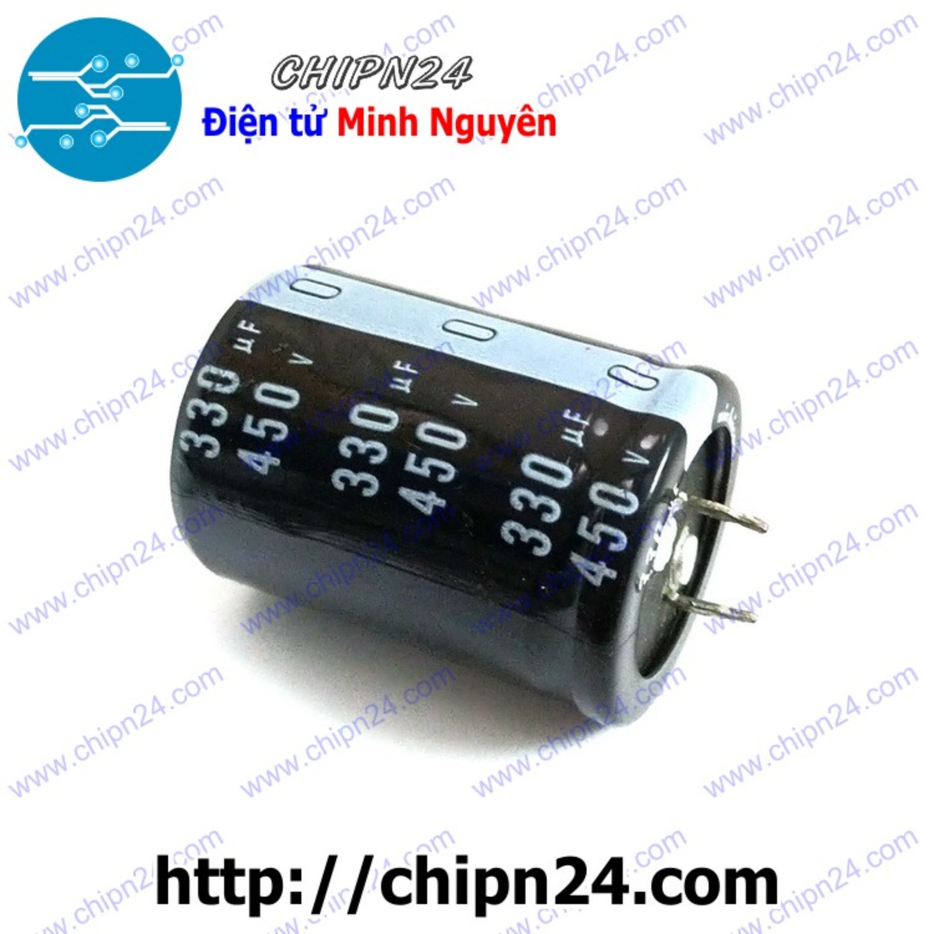 [1 con] (H83) Tụ hóa 330uF 450V (30x40mm)