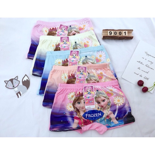 Combo 10 quần chíp elsa cho bé gái