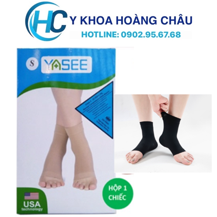 Vớ y khoa bàn chân, gót chân yasee | tất suy giãn tĩnh mạch vớ y tế