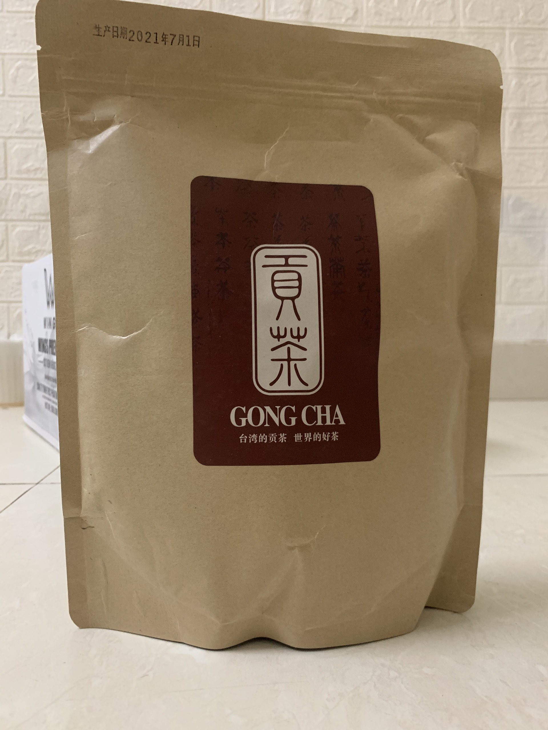 Hồng Trà Gongcha Đài Loan Gói 500gr | Nguyên liệu làm hồng trà sữa, nguyên liệu pha chế làm trà sữa