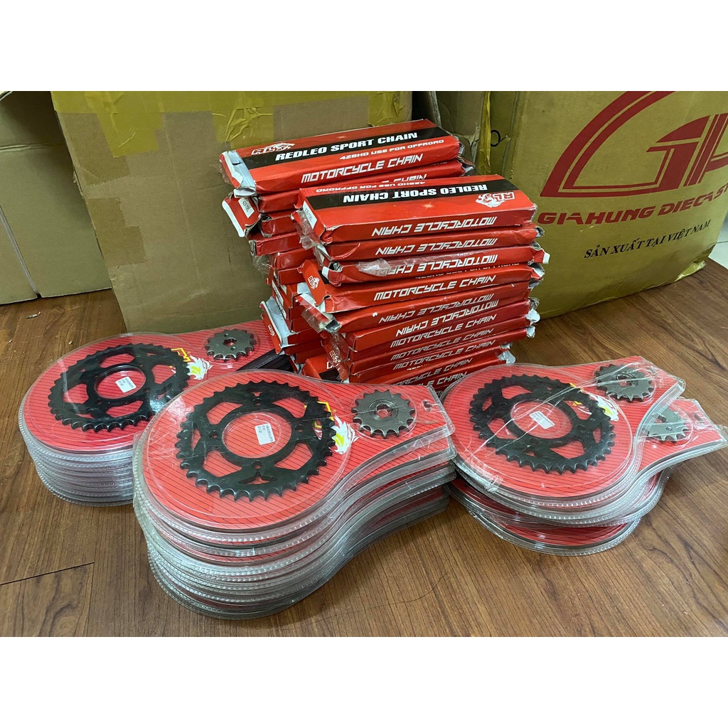 Nhông sên dĩa Redleo cho mọi loại xe