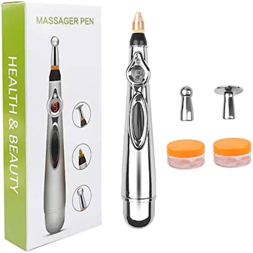 Bút châm cứu tri liệu xung điện massager pen df-618 cao cấp, máy châm cứu, bút dò huyệt xung điện châm cứu trị liệu