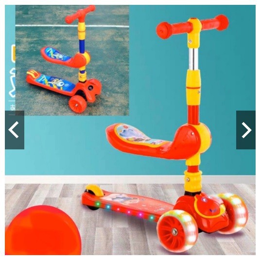 Xe trượt scooter bánh phát sáng phát nhạc