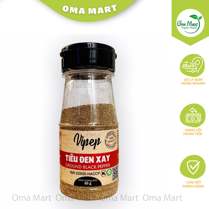 Tiêu đen xay Vipep 50g