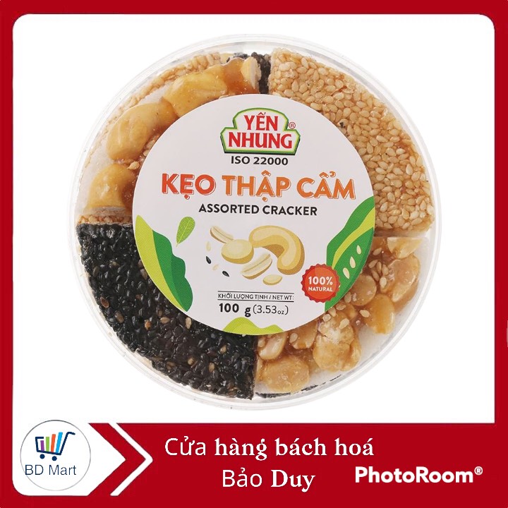 Kẹo thập cẩm yến nhung hộp 100g - 22050