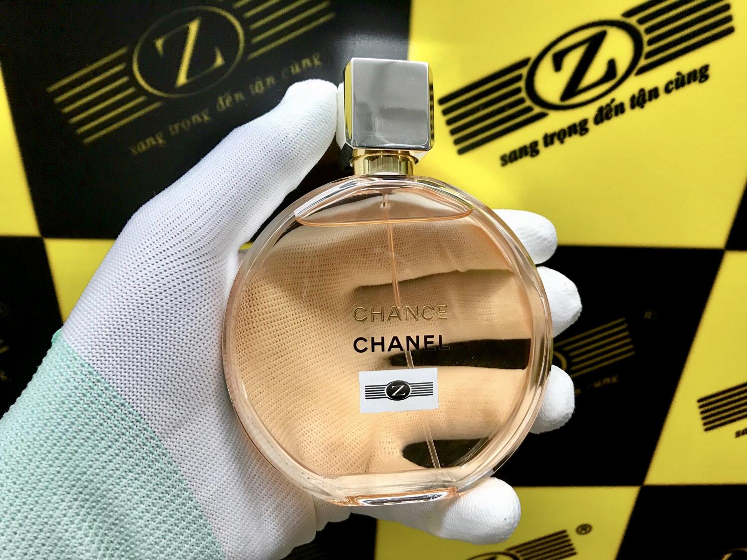 Nước hoa chính hãng hiệu chance chanel, mùi nữ, 100ml, eau de parfum, sản xuất tại pháp