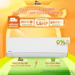 [Trả Góp 0% - Hỗ trợ giao lắp HCM] Máy lạnh/Điều hòa Panasonic Inverter 1.5 HP CU/CS-U12ZKH-8