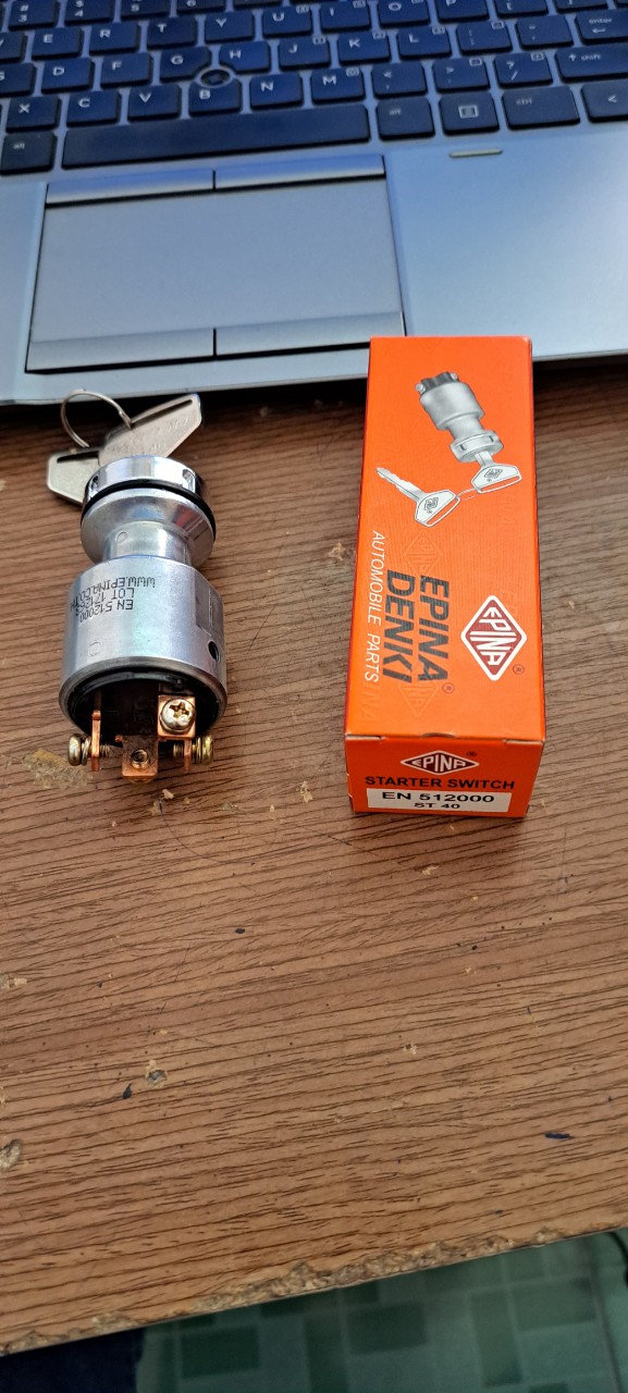 Ổ khóa đề khóa điện 4 chân mã en 512000 st40 hàng thái lan chính hãng