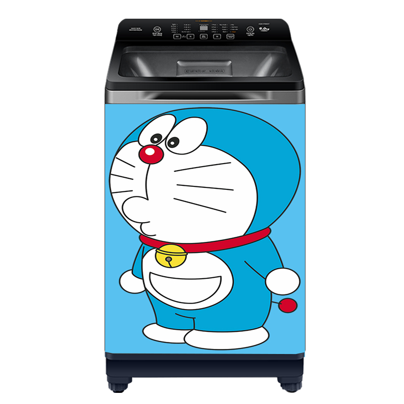 Decal dán máy giặt mẫu Doraemon 16