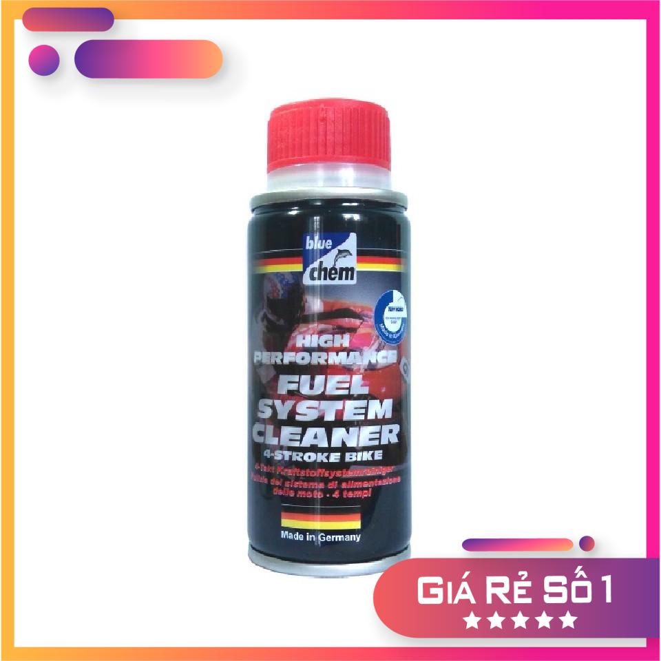 Dung dịch vệ sinh kim phun buồng đốt bluechem fuel system cleaner 50ml, vệ sinh họng xăng với bluechem 50ml