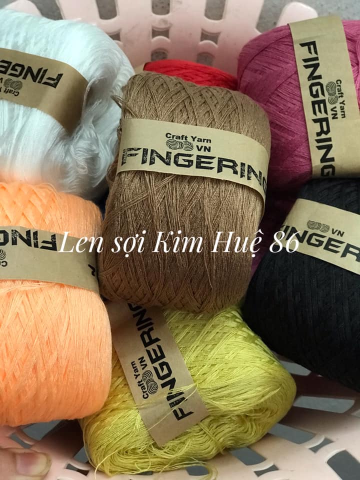 Sợi cotton bóng Fingering