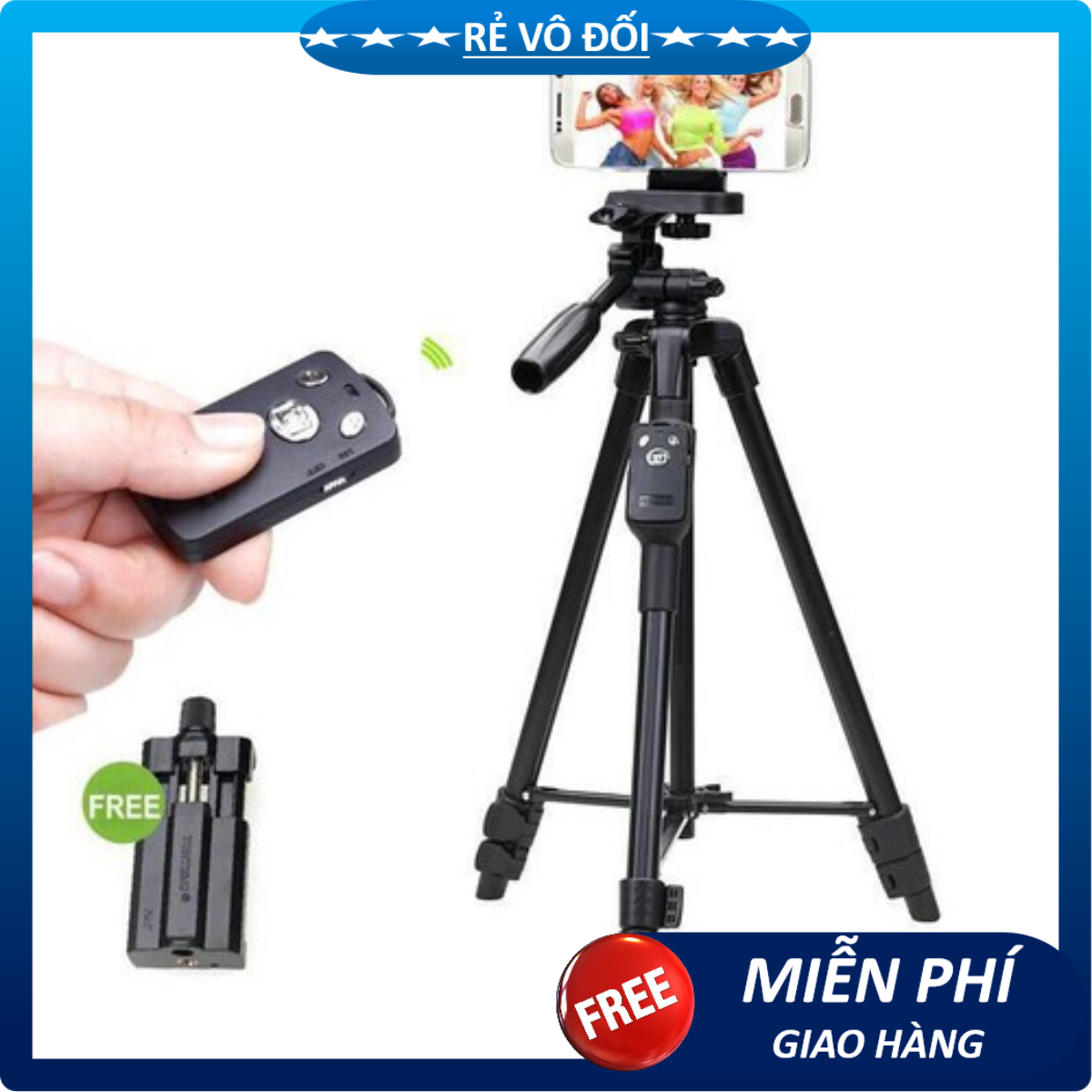 Chân máy ảnh, gậy chụp hình tripod 3120 - remote bluetooth từ xa - tripod 3366 - tripod mt01 - tripod 3110 - tripod 3388 - tripod studio 2m