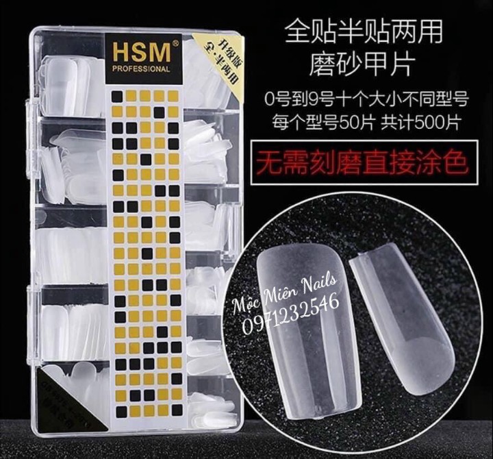 Móng úp HSM form vuông