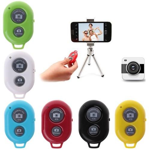 Remote Bluetooth Điều Khiển Từ Xa Chụp Ảnh Tự Động Cho điện thoại và máy ảnh
