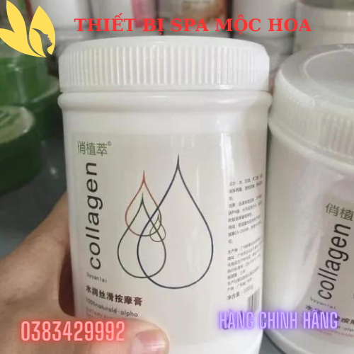 Kem massage mặt collagen hũ 1 kg, hộp kem massage mặt tổng hợp