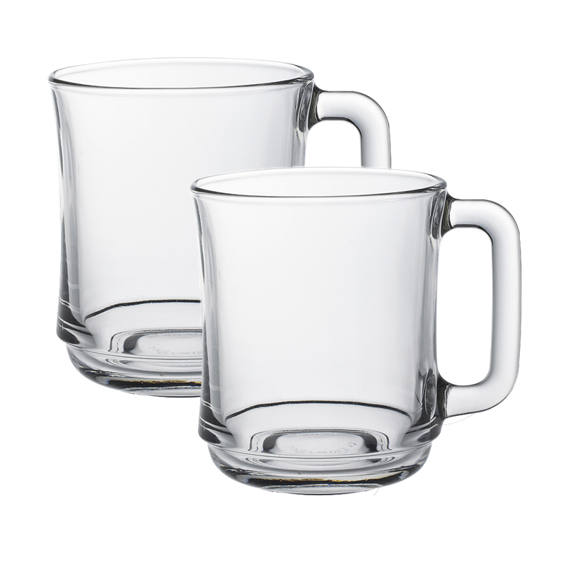 Bộ 2 ly có quai  Duralex - Lys  310ml Thủy tinh cường lực cao cấp Pháp