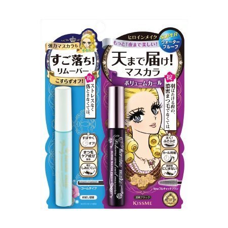 [MẪU MỚI] COMBO MASCARA DÀY MI KISS ME + TẨY TRANG MASCARA KISSME, CHUỐT MI CONG VÀ DÀY CỦA NHẬT - HÀNG NHẬT NỘI ĐỊA, kiss me