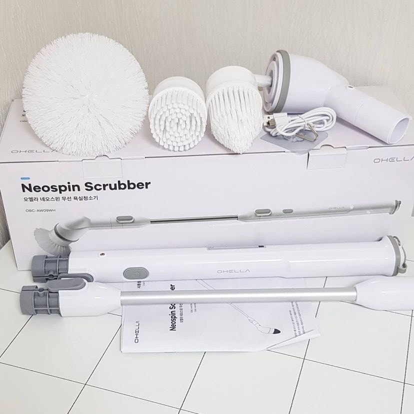 Máy Cọ Vệ Sinh OHELLA Neospin Hàn Quốc, Bảo Hành 12 Tháng