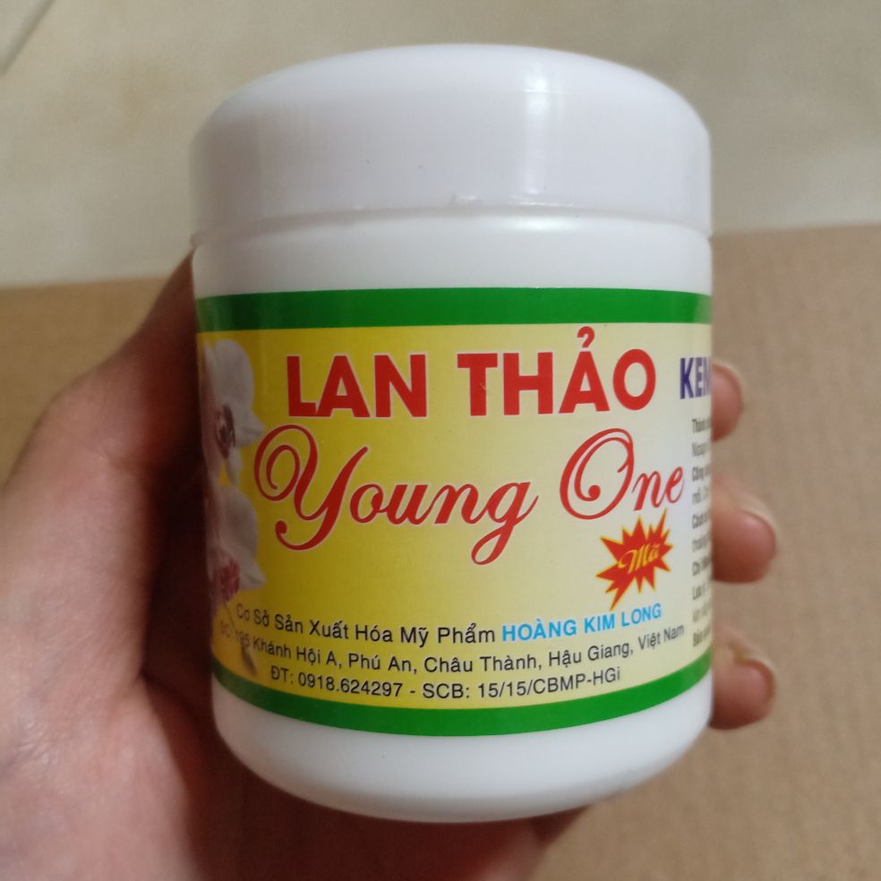 Kem tẩy trắng nhanh lan thảo