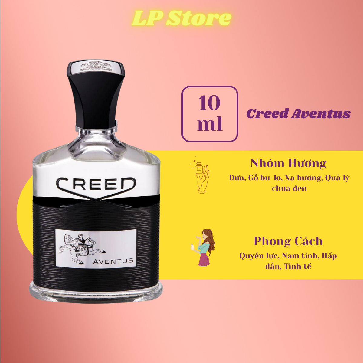 Mẫu chiết nước hoa Creed Aventus