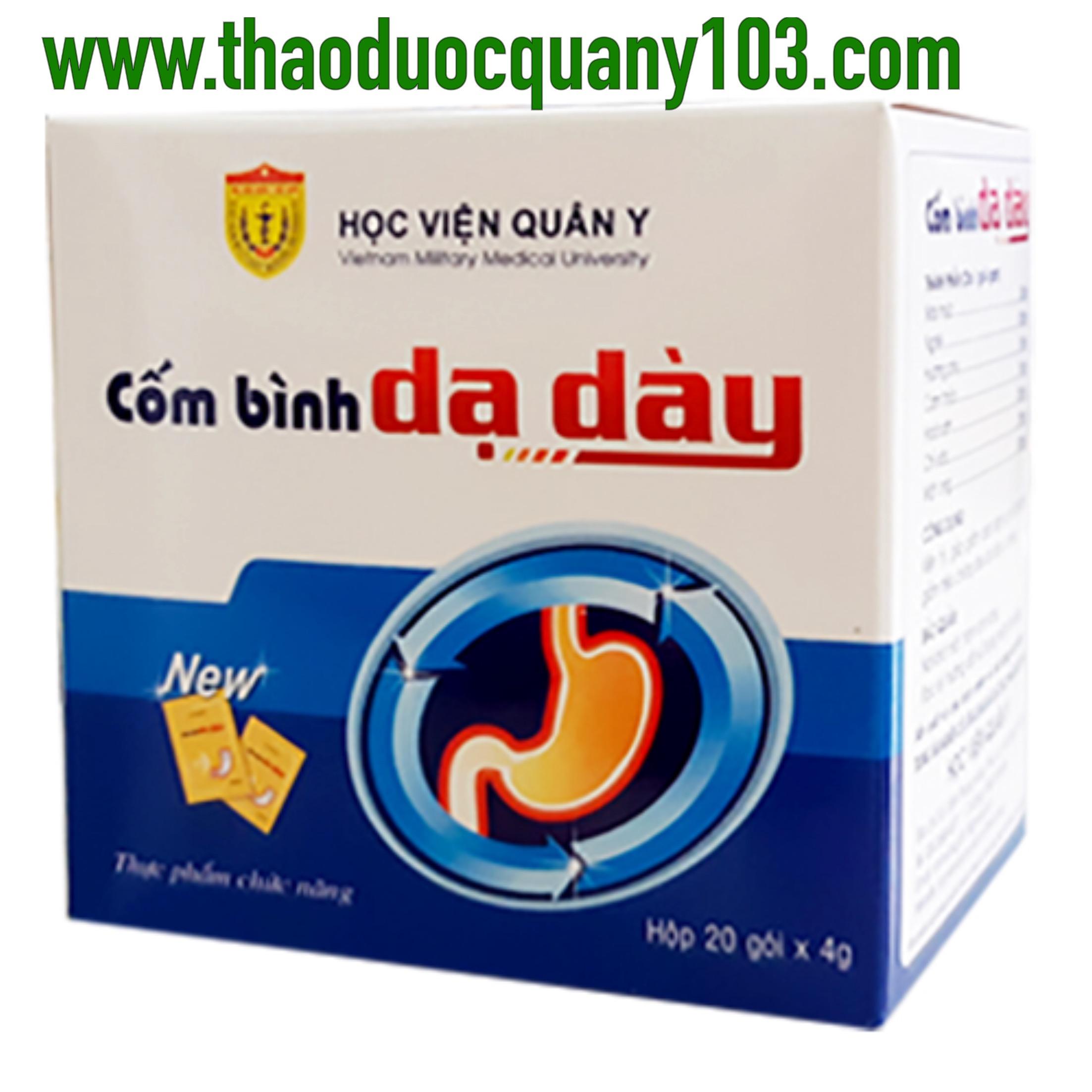 Cốm bình dạ dày hvqy giúp giảm viêm loét dạ dày