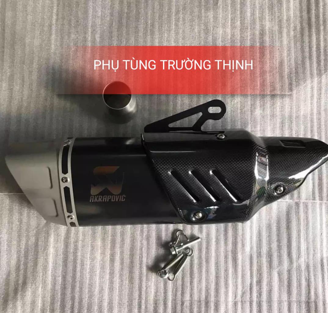 ( Hàng mới về ) Lon Pô Akrapovic R1 Nhập