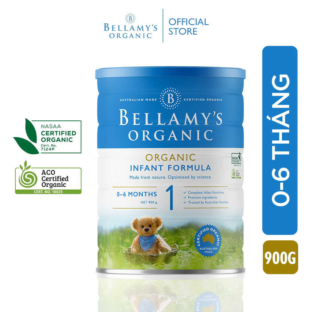 Sữa Công Thức Hữu Cơ Bước 1 Bellamy's Organic