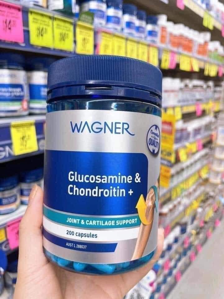 Xương Khớp Wagner Glucosamine Chondroitin - hộp 200 viên