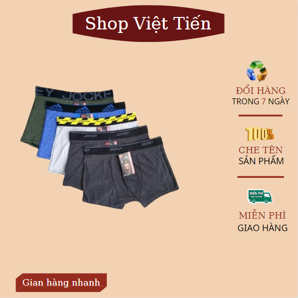 Set 05 quần ship đùi nam chất liệu thun mềm mại,ôm sát body,kiểu dáng thời trang với phần lưng thun bản rộng,đường may đẹp,chắc chắn cho bạn an tâm sử dụng VT-26 Việt Tiến