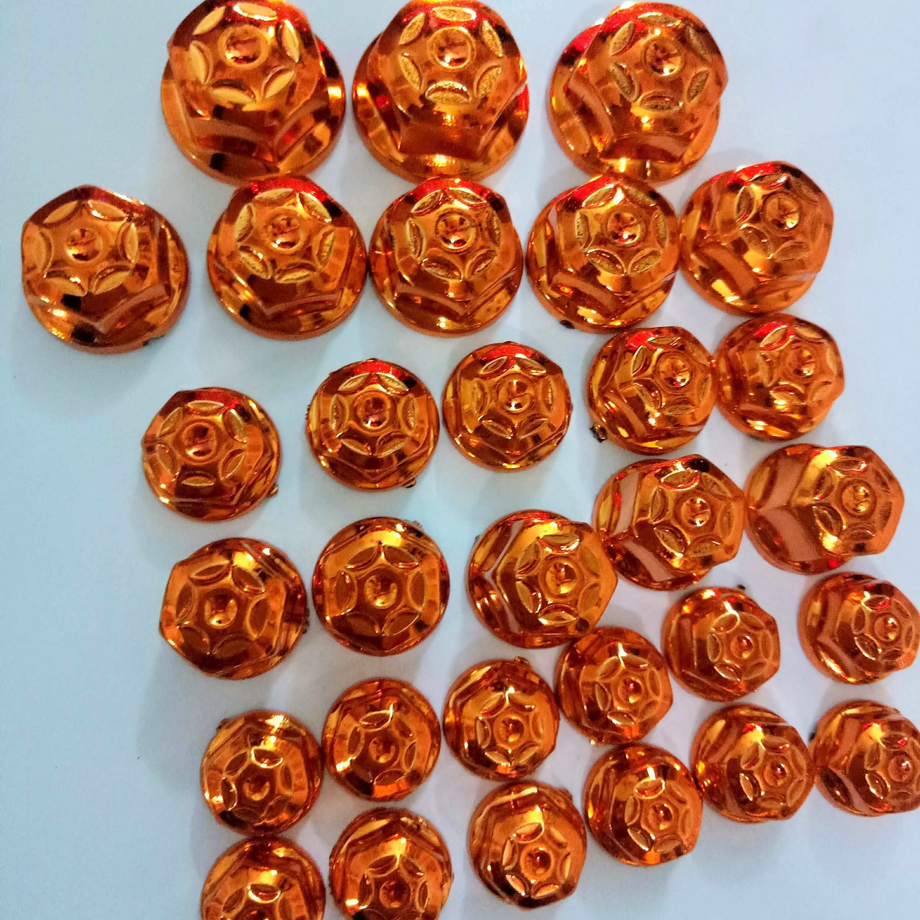 BỘ CHỤP ỐC MÀU CAM - 60 ỐC gắn các loại xe máy