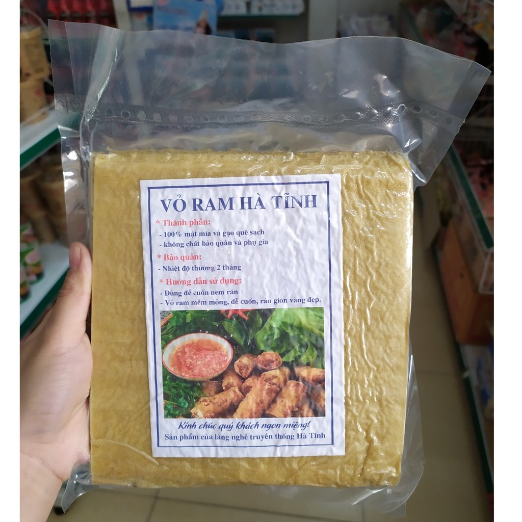 Vỏ ram hà tĩnh loại 1 hút chân không