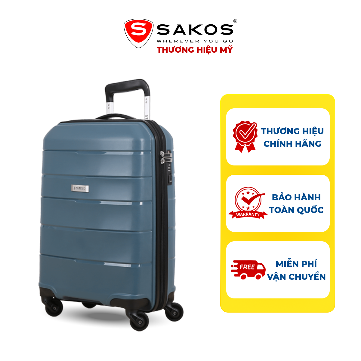 Vali nhựa stargo jasper z22