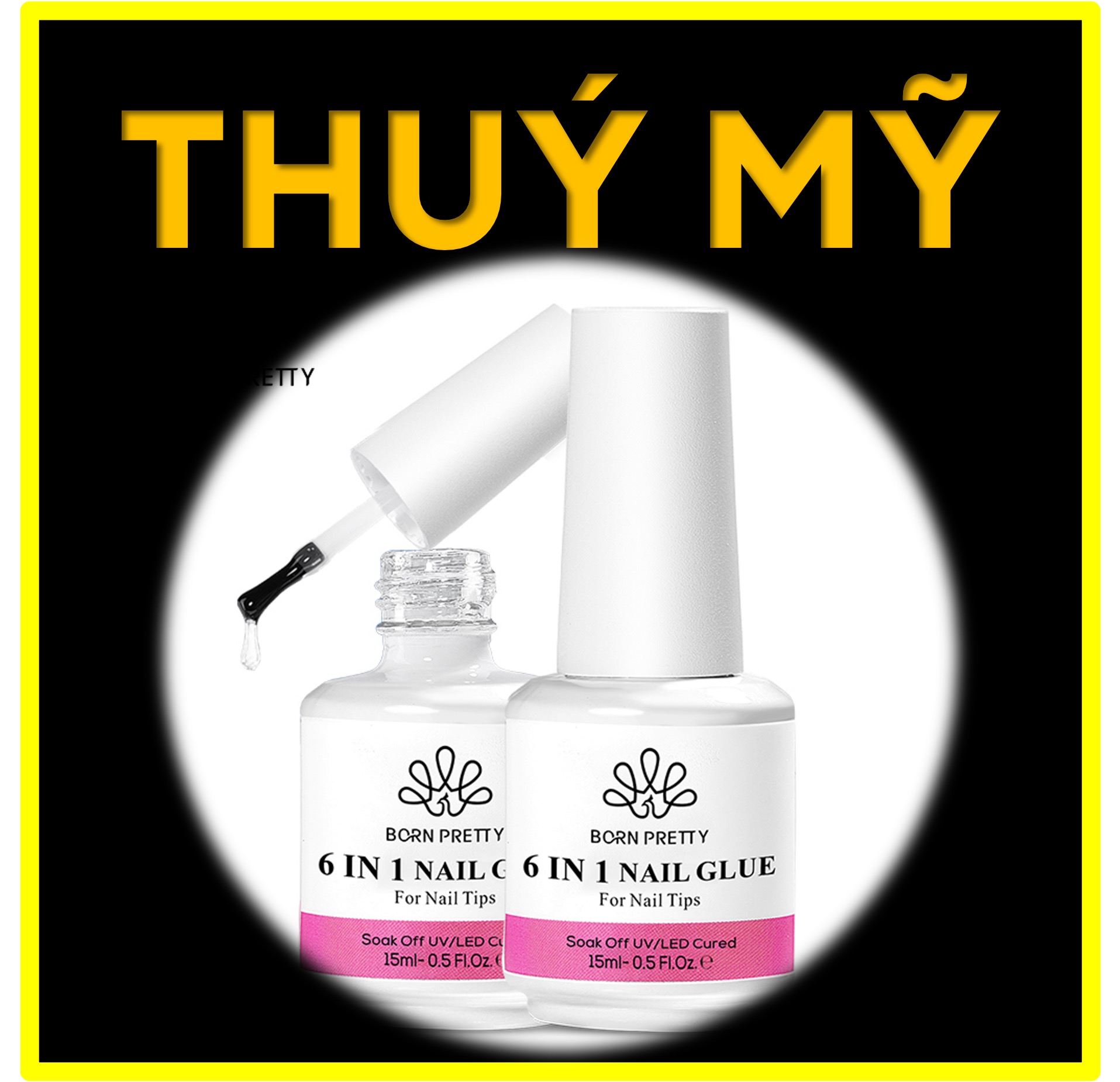Born pretty multi-functional 6in1 nail extension gel used for nail polish base top coat manicure extension